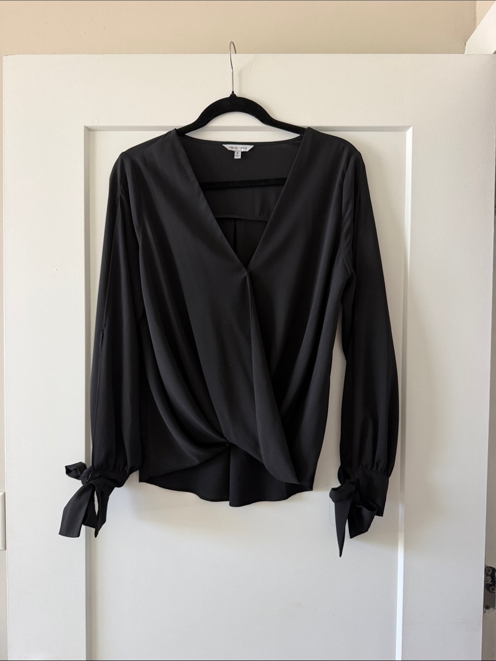 Naked Zebra Black Blouse